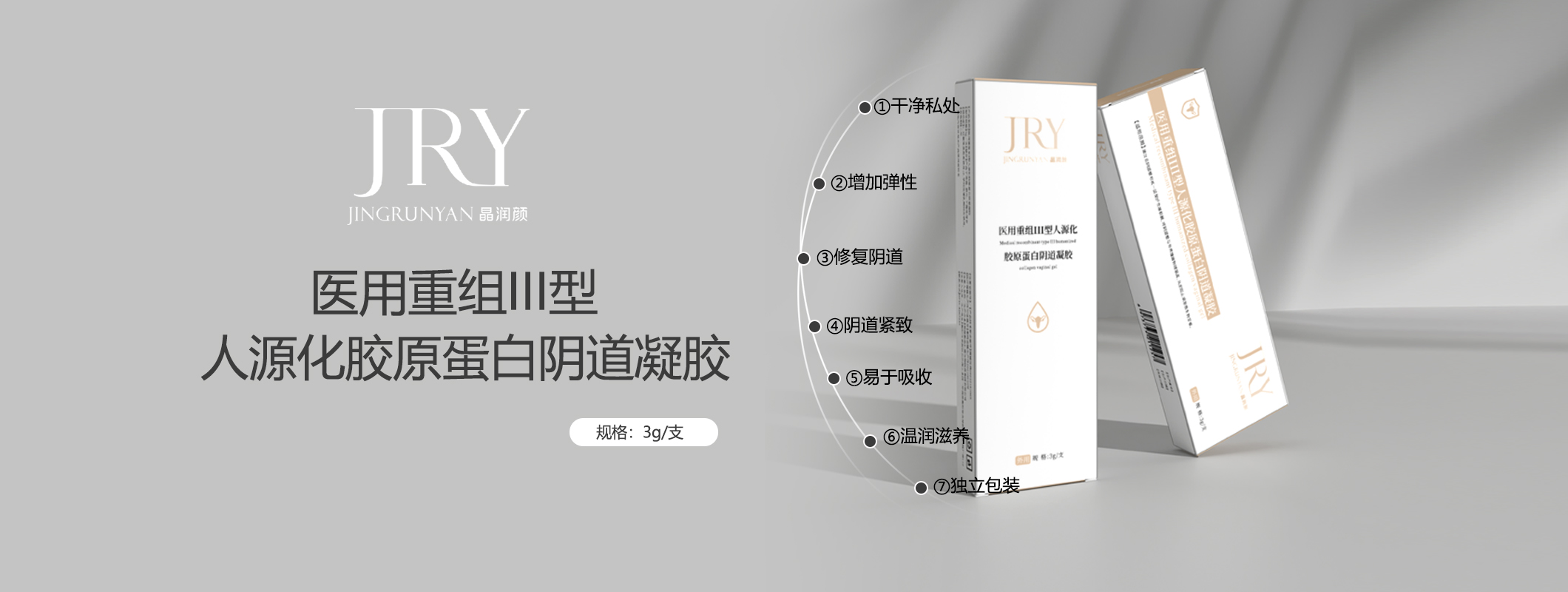 医用重组Ⅲ型人源化胶原蛋白阴道凝胶